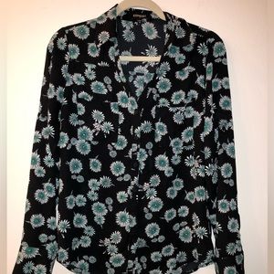 Express floral blouse